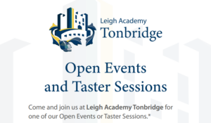 Leigh Academy Tonbridge Open Events and Taster Sessions